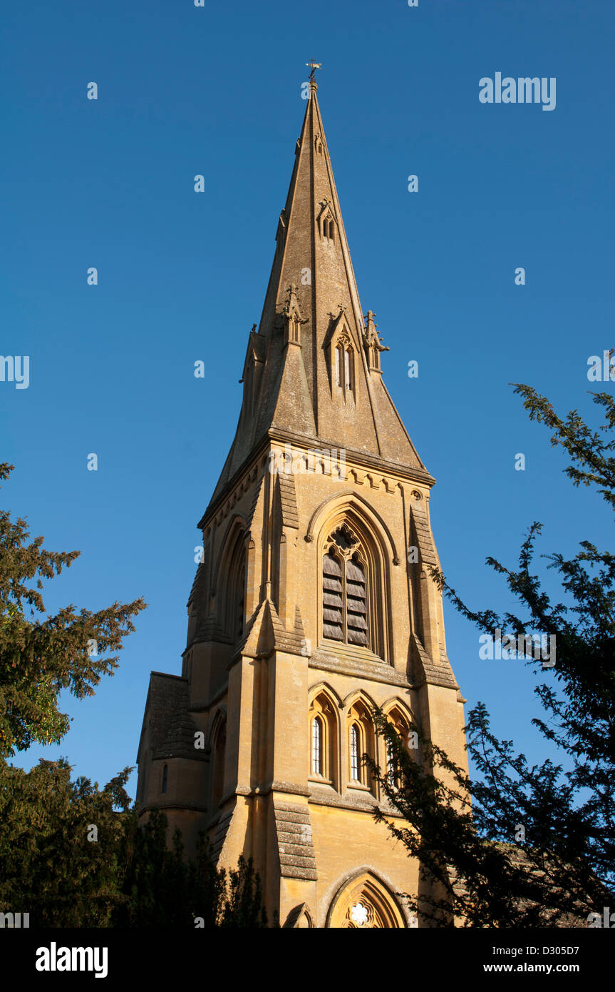 St. Andrew`s Church, Toddington, Gloucestershire, England, UK Stock Photo